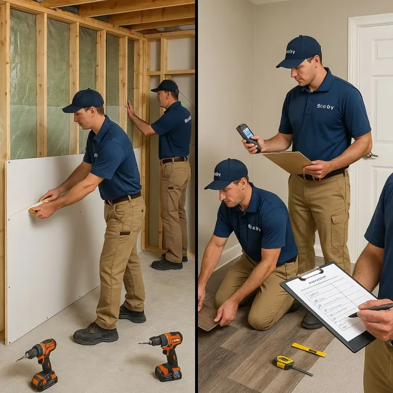 Repairs and Reconstruction process in Hudson, NY
